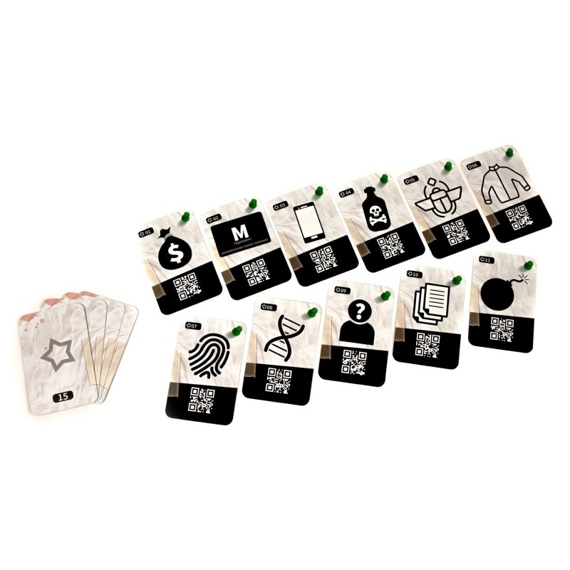 Chronicles Of Crime The Millennium Series - 2400 Board Game | Cooperative Murder Mystery Game For Kids And Adults | Ages 12 | 1-4 Players | Avg. Playtime 60-90 Mins | Made By Lucky Duck Games