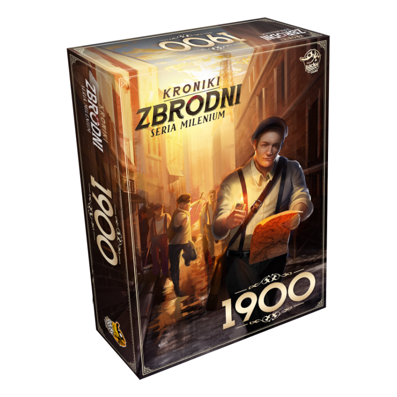 Kroniki Zbrodni: 1900 - Lucky Duck Games Kroniki Zbrodni: 1900 - Lucky Duck Games