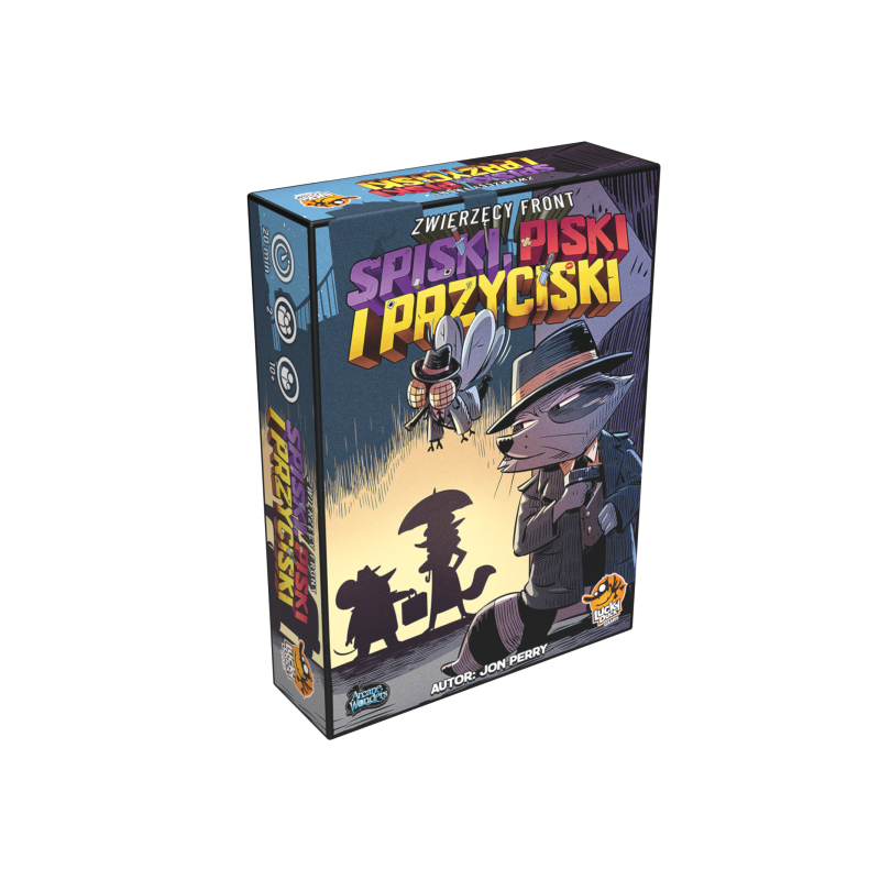 Zwierzęcy Front 2: Spiski, Piski i Przyciski - Lucky Duck Games