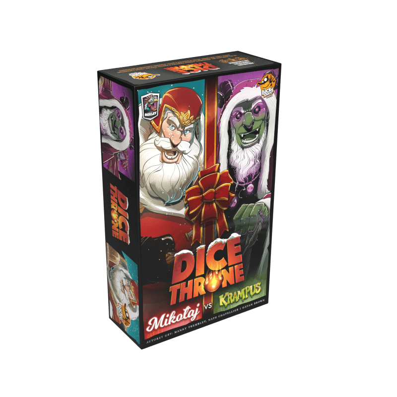 Dice Throne: Mikołaj vs Krampus - Lucky Duck Games Dice Throne: Mikołaj vs Krampus - Lucky Duck Games