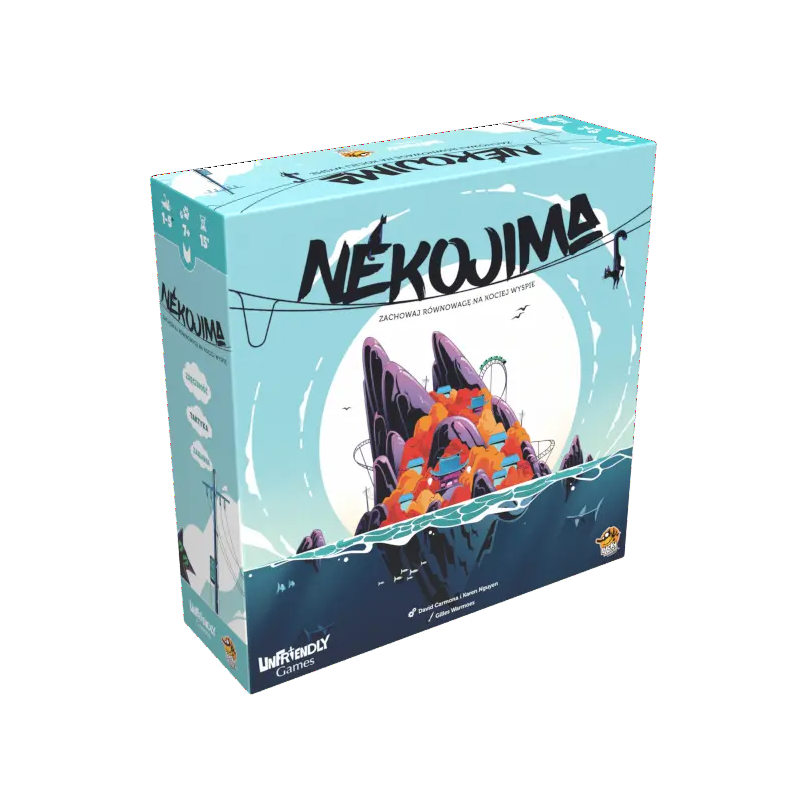 Nekojima - gra - Lucky Duck Games Nekojima - gra - Lucky Duck Games