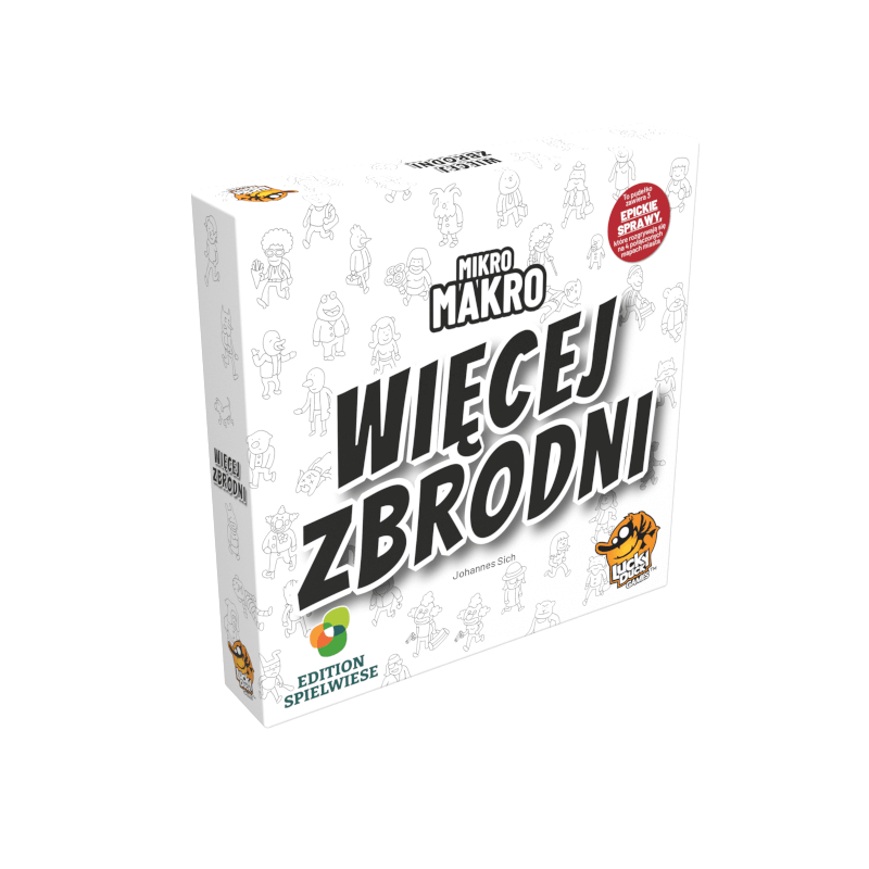MikroMakro: Więcej zbrodni - dodatek / Lucky Duck Games MikroMakro: Więcej zbrodni - dodatek / Lucky Duck Games