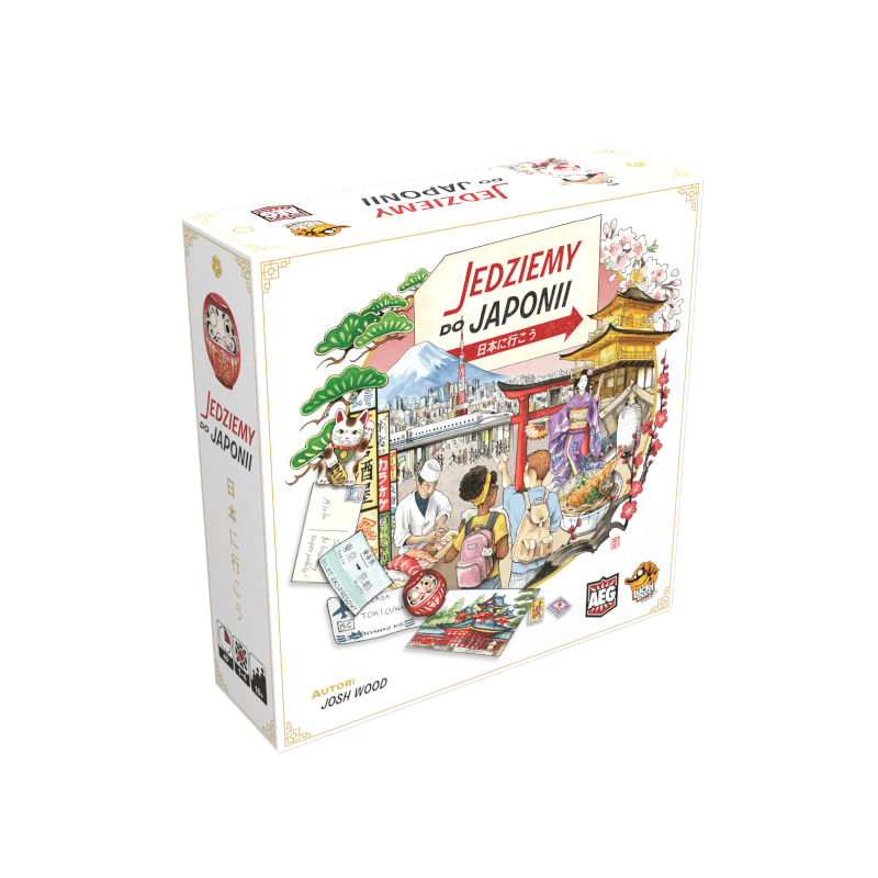 Jedziemy do Japonii - gra planszowa - Lucky Duck Games Jedziemy do Japonii - gra planszowa - Lucky Duck Games