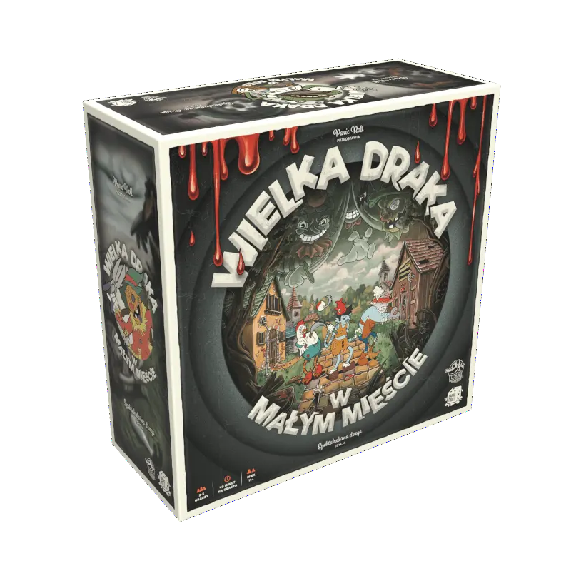 Wielka draka w małym mieście - gra planszowa - Lucky Duck Games Wielka draka w małym mieście - gra planszowa - Lucky Duck Games