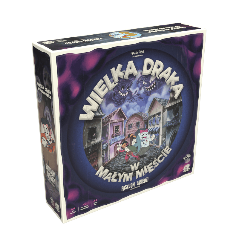 Wielka draka w małym mieście: Paskudni sąsiedzi - Lucky Duck Games Wielka draka w małym mieście: Paskudni sąsiedzi - Lucky Duck Games