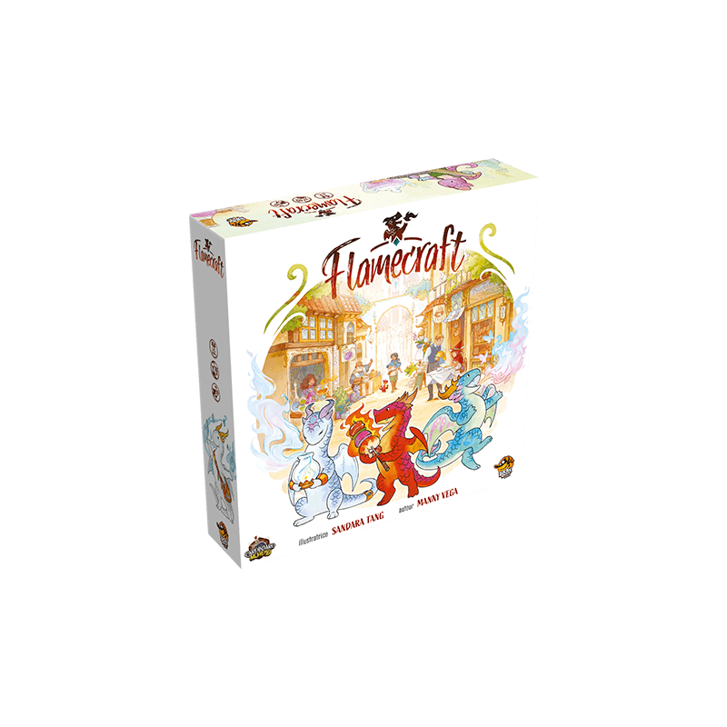 Flamecraft gra planszowa - Lucky Duck Games Flamecraft gra planszowa - Lucky Duck Games
