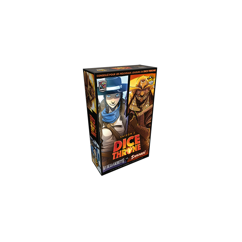 Dice Throne sezon 2: Banitka vs Samuraj - Lucky Duck Games Dice Throne sezon 2: Banitka vs Samuraj - Lucky Duck Games