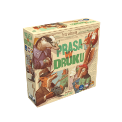 Prasa w druku - gra planszowa - Lucky Duck Games