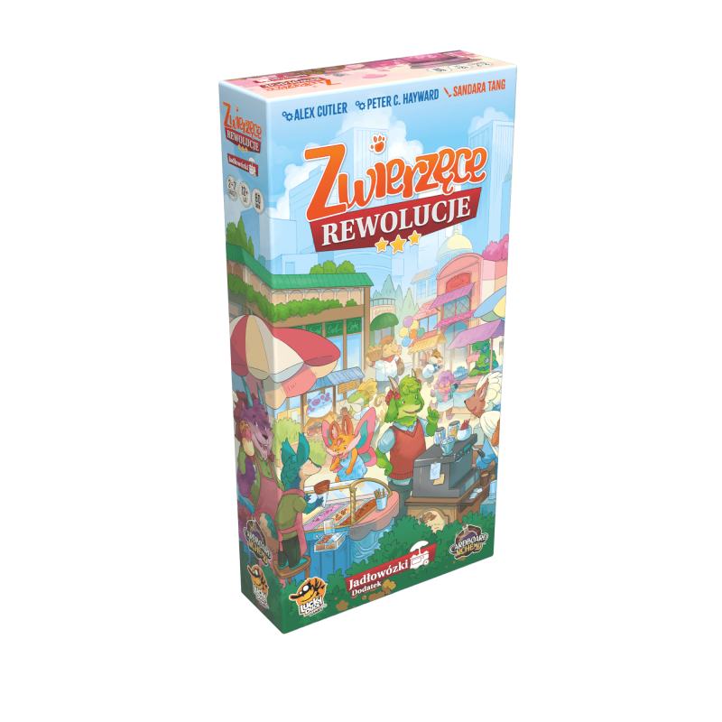 Zwierzęce rewolucje: Jadłowózki - Lucky Duck Games