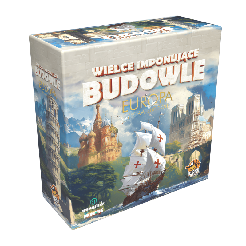 Wielce imponujące budowle: Europa - Lucky Duck Games Wielce imponujące budowle: Europa - Lucky Duck Games