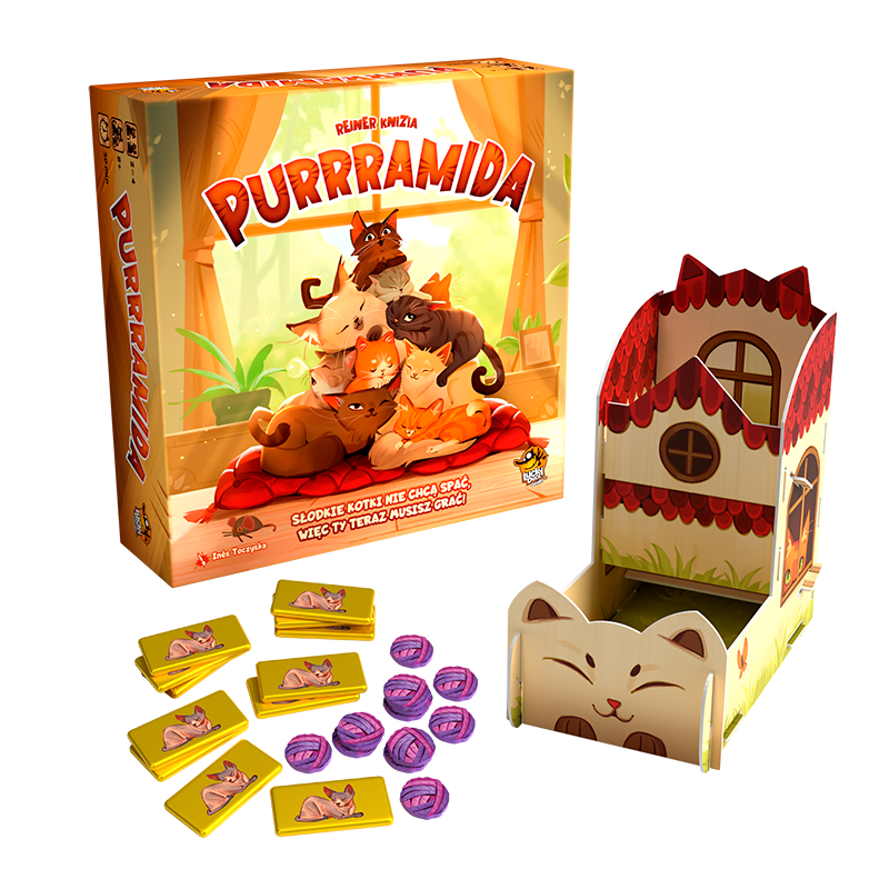 Purrramida - Gra podstawowa + Zestaw Promocyjny