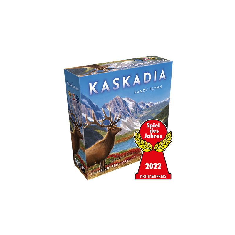 Kaskadia - gra planszowa Lucky Duck Games Kaskadia - gra planszowa Lucky Duck Games
