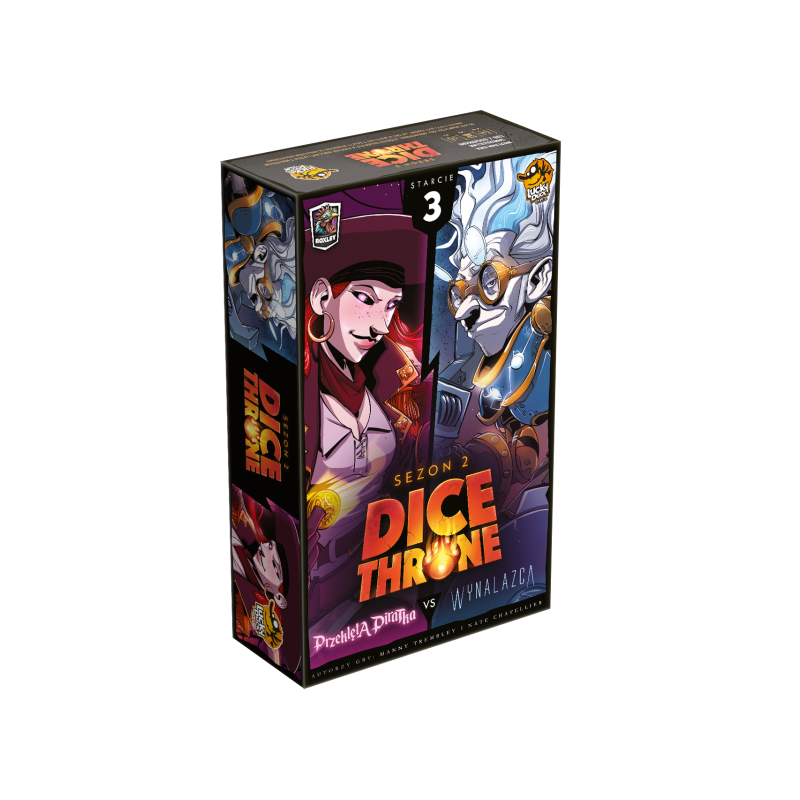 Dice Throne: Przeklęta Piratka vs Wynalazca - Lucky Duck Games
