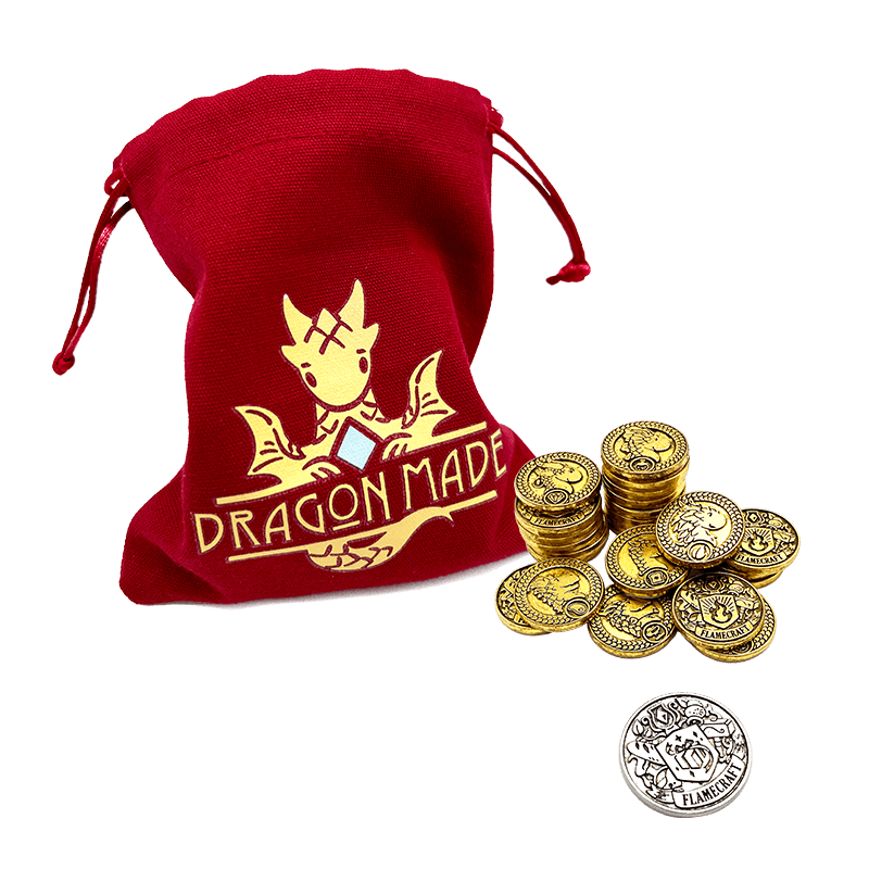 Flamecraft - Metal Coins - Season 2 Flamecraft - Metal Coins - Season 2