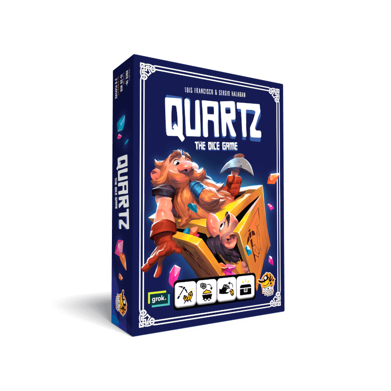 Quartz: The Dice Game - board game - Lucky Duck Games Quartz: The Dice Game - board game - Lucky Duck Games