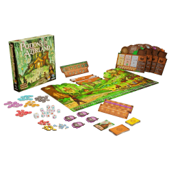 POTIONS OF AZERLAND - Board Game - Lucky Duck Games