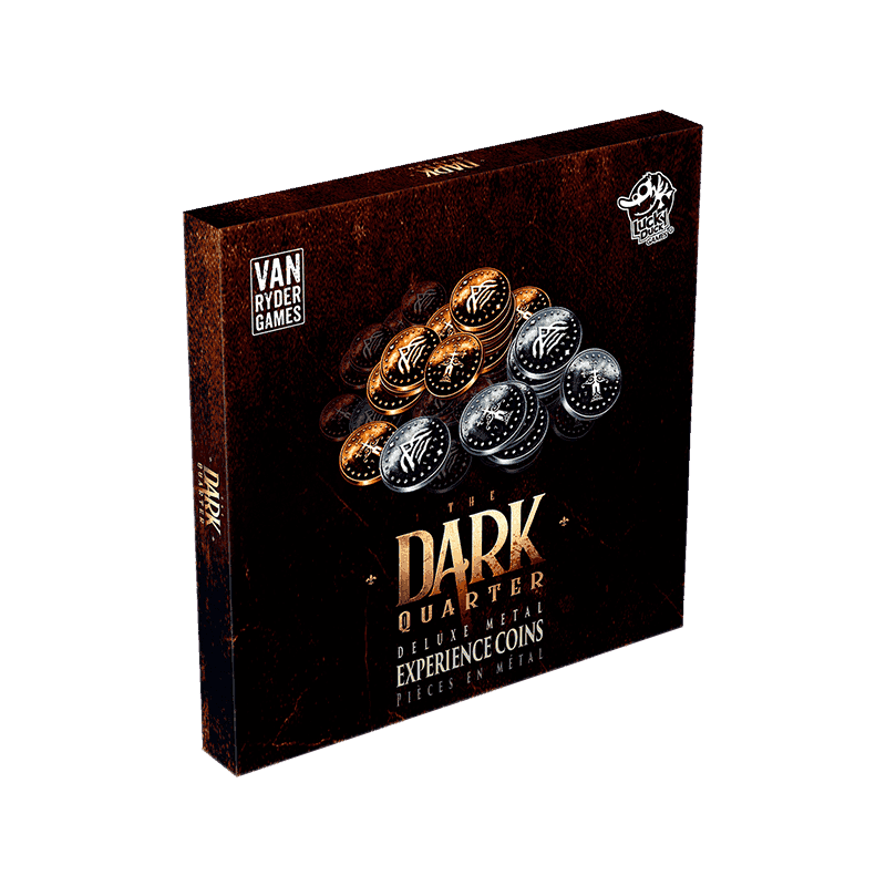 The Dark Quarter - Deluxe Metal Experience Coins The Dark Quarter - Deluxe Metal Experience Coins