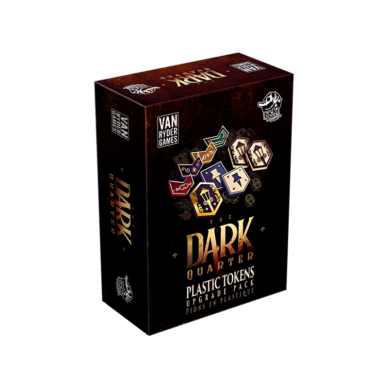 The Dark Quarter – Deluxe Plastic Tokens | Premium Upgrade The Dark Quarter – Deluxe Plastic Tokens | Premium Upgrade