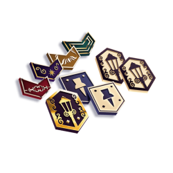 The Dark Quarter – Deluxe Plastic Tokens | Premium Upgrade