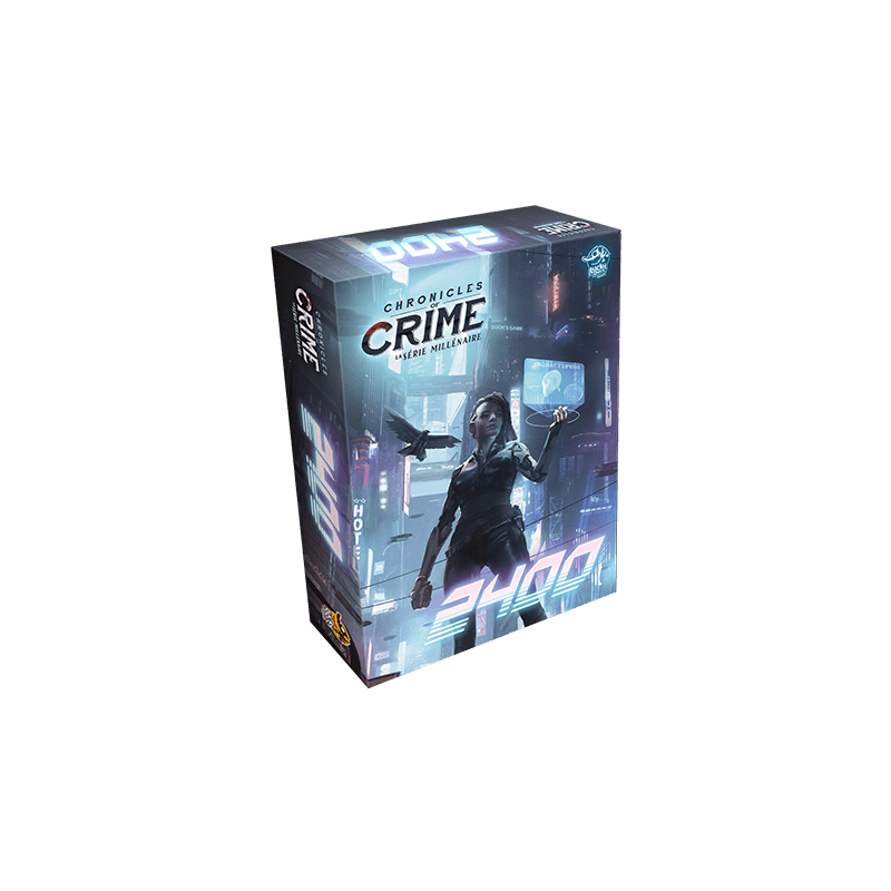 Chronicles of Crime: 2400 - board game - Lucky Duck Games Chronicles of Crime: 2400 - board game - Lucky Duck Games